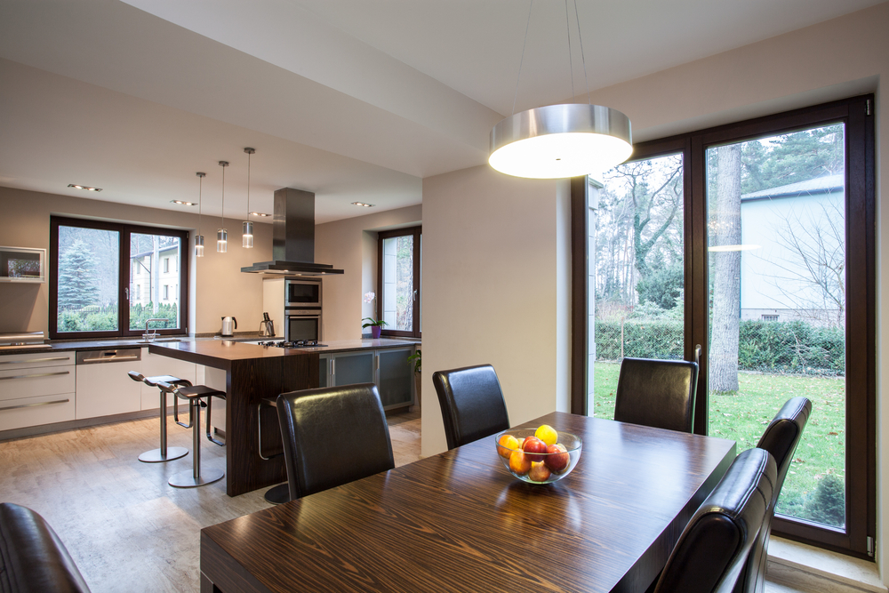black-French-doors